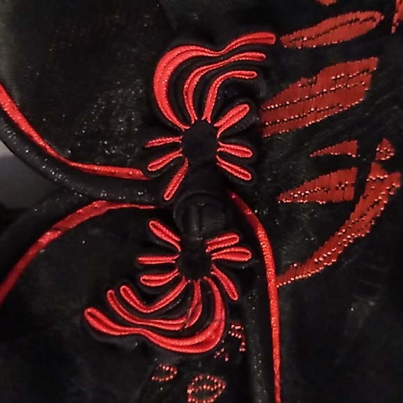 Vintage Chinese Cheongsam Womens Blouse - Picture 6 of 9